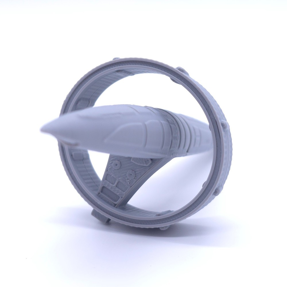 Vulcan - 1", 3", 6" or 12" Model - Custom Space Ship Sci-Fi Elite