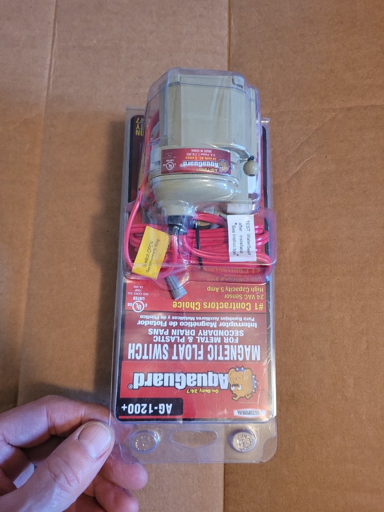 RECTORSEAL/AQUAGUARD MAGNETIC FLOAT SWITCH FOR MET./PL. DR PANS AG-1200+ (96106)