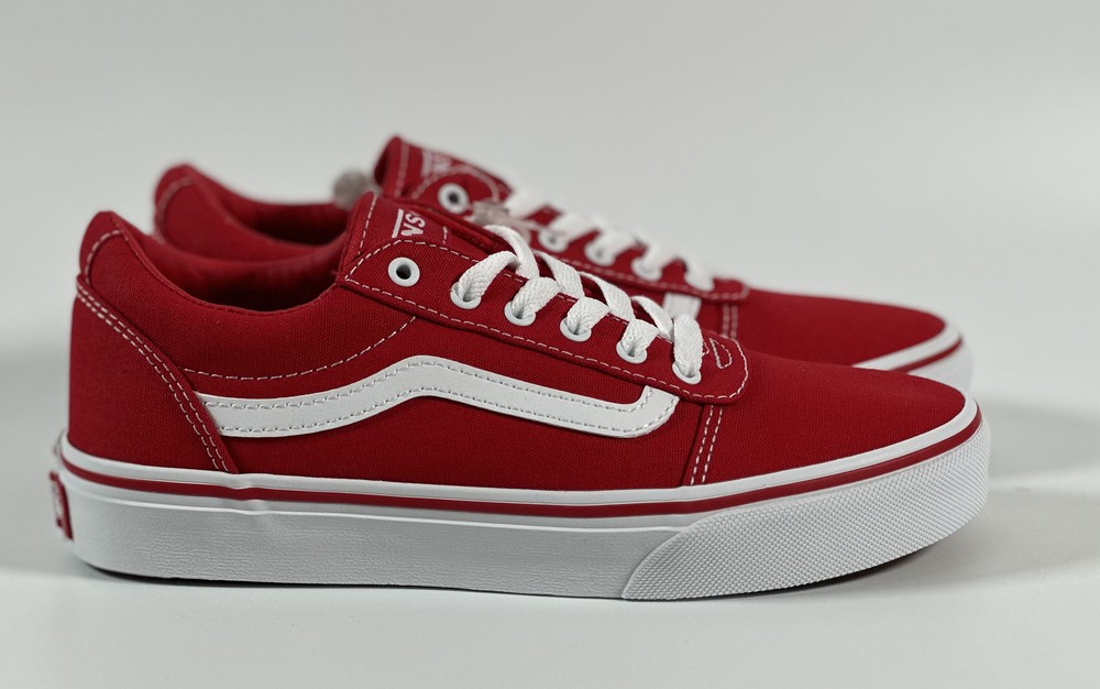 Vans Boys' PSGS Solid Ward Shoes - Red