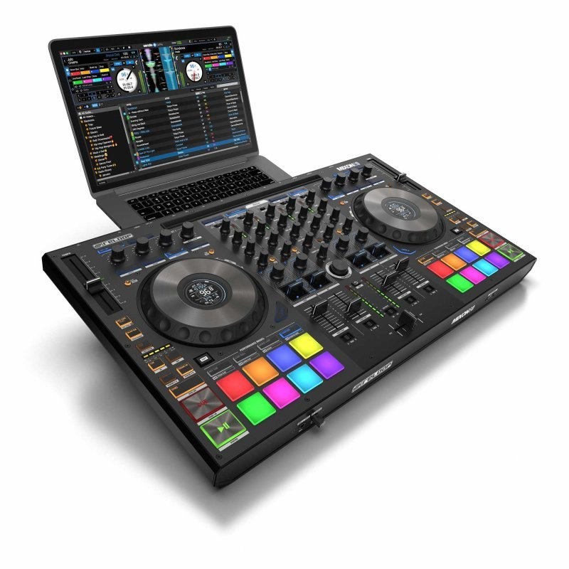 Reloop Mixon 8 Pro 4-Channel Professional Hybrid DJ Controller