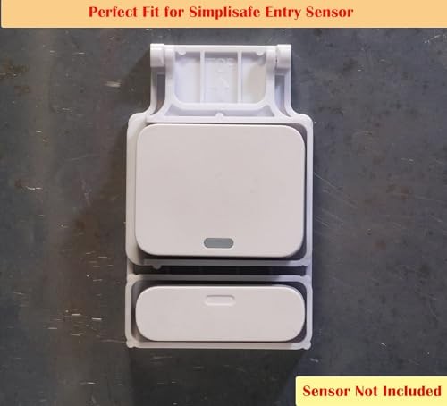 Garage Door Bracket Compatible with SimpliSafe Entry Sensor, Easy Setup,
