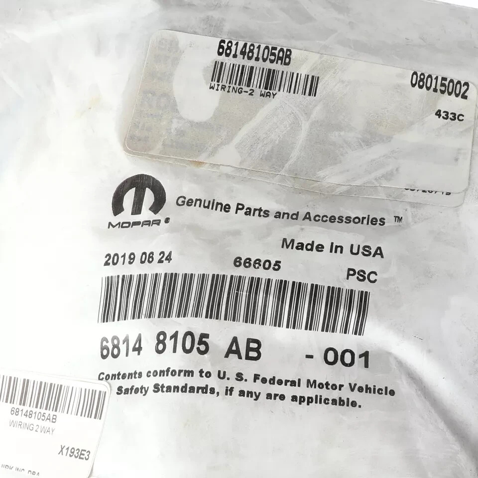 Genuine Mopar Wiring Harness - 68148105AB