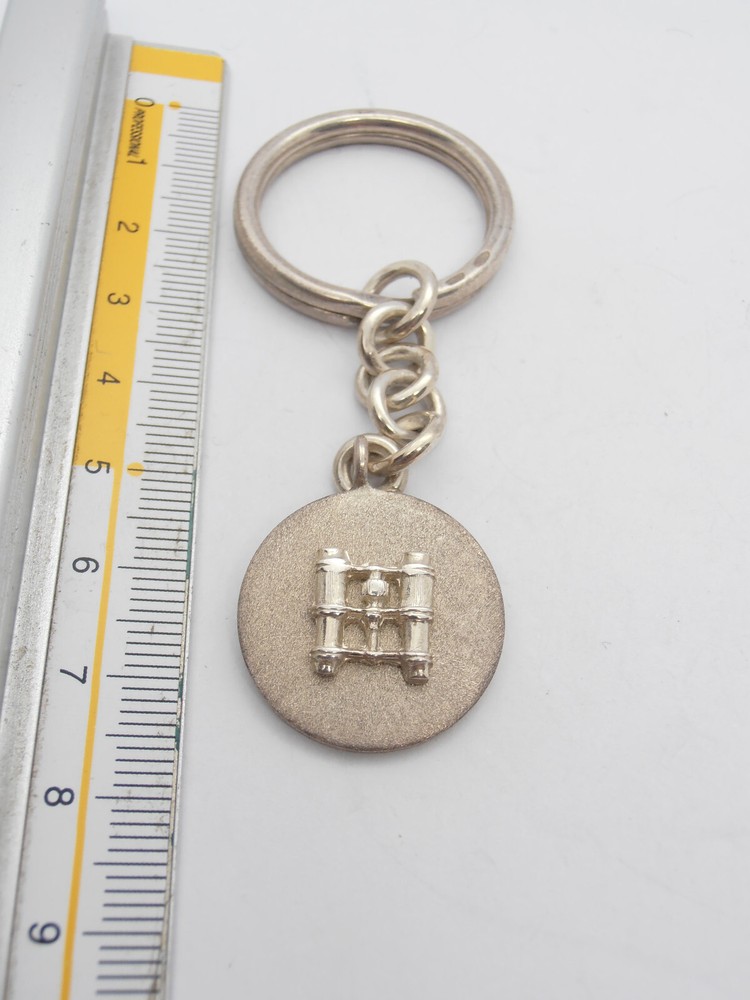 Binoculars: 925 Silver Keychain with Scope