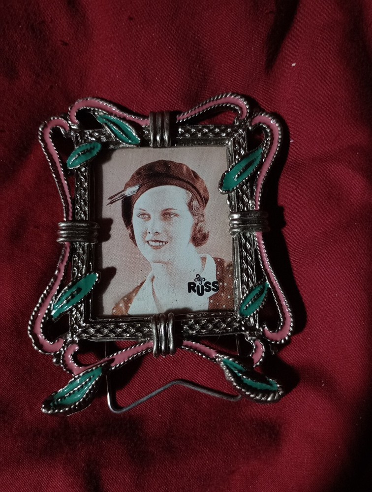 Vintage Metal Picture Frame