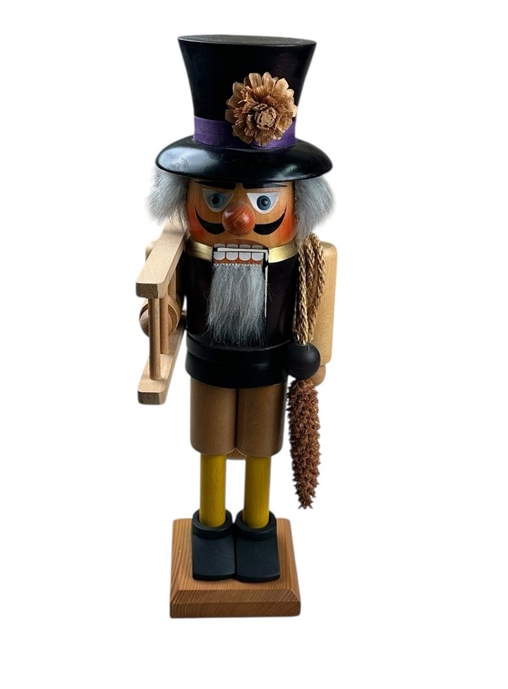 Vintage ORIGINAL Steinbach Volkskunst Chimney Sweep Nutcracker Germany