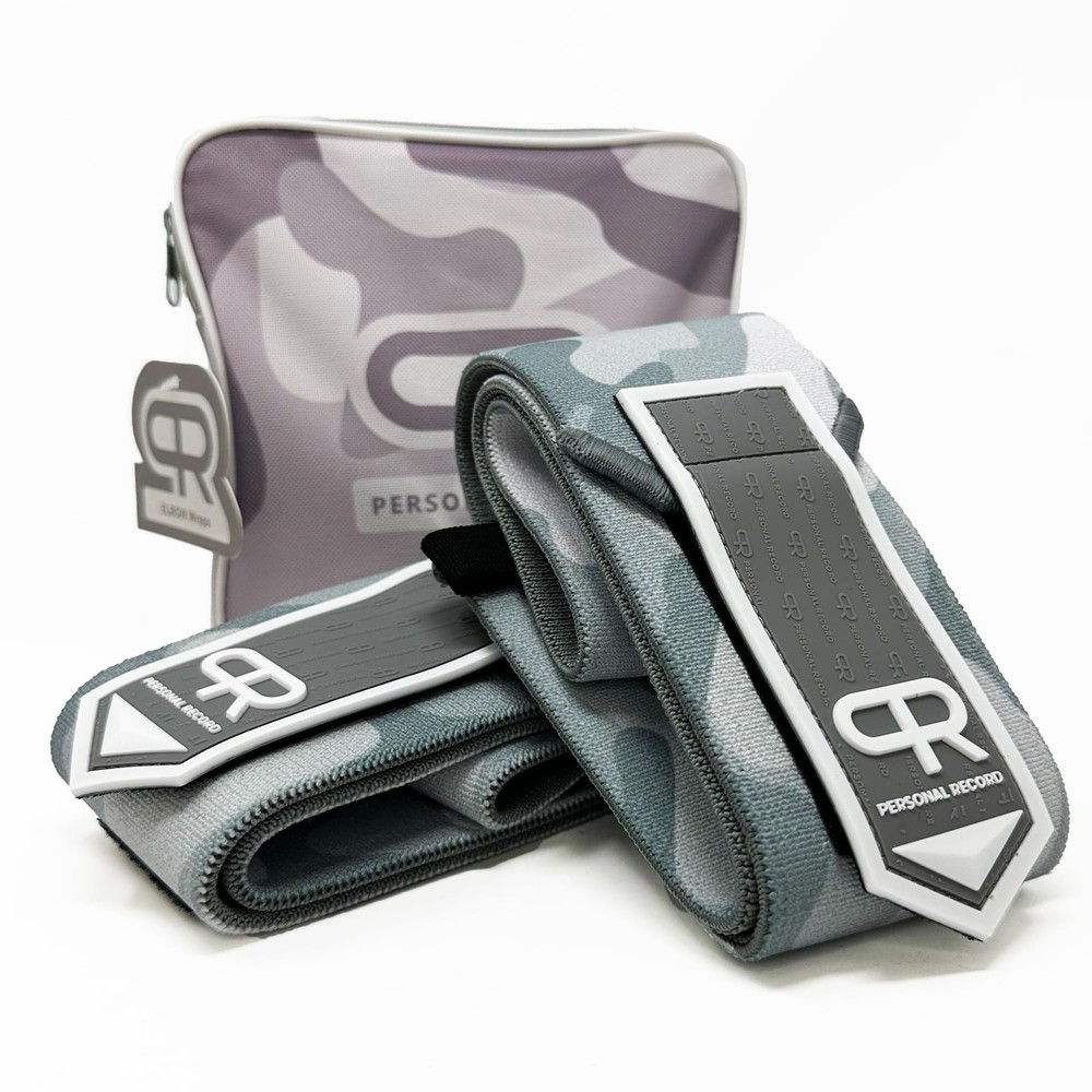 Elbow Wraps for Weightlifting - Heavy Duty Construction, 25% More Elasticity,...
