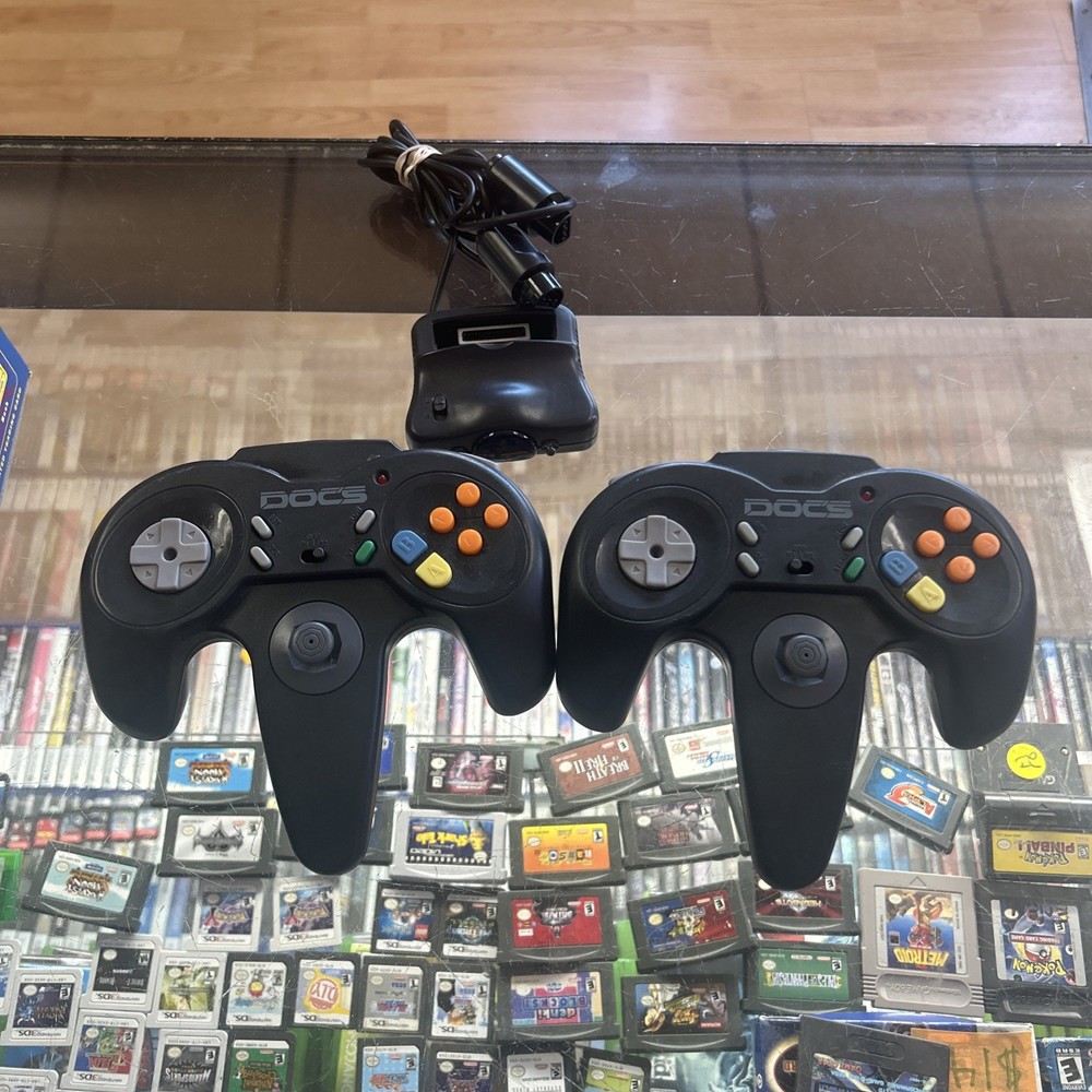 DOC's Wireless Controllers w/ Receiver for Nintendo 64 (N64)