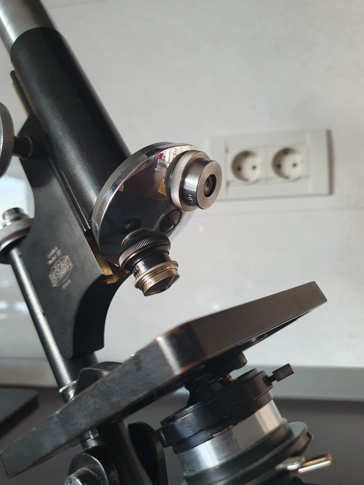 Antique R&J Beck microscope