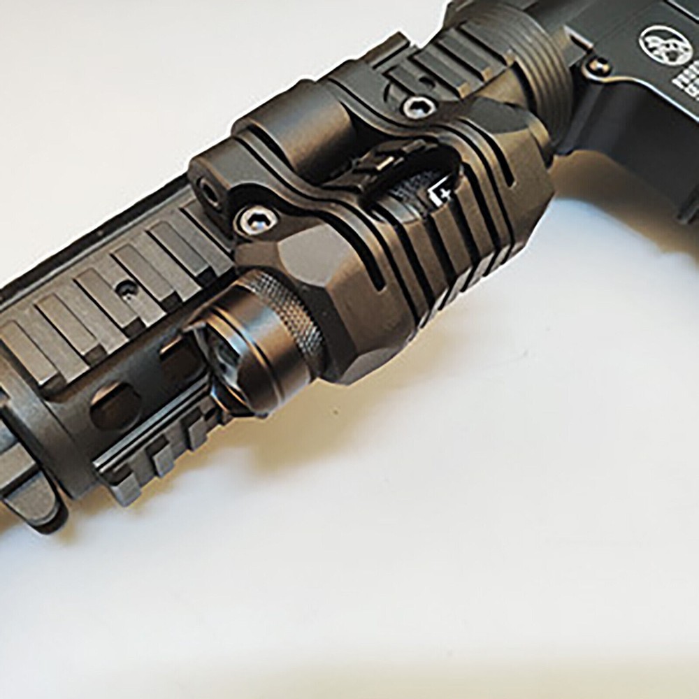 Adjustable Flashlight Clip Attachment Flashlight Holder for MICH FAST Helmet