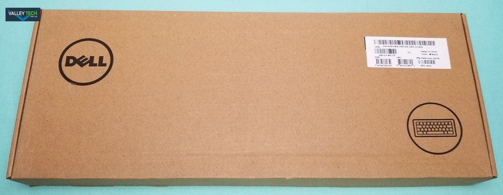 Dell Keyboard Wired USB KB522 BK US NEW