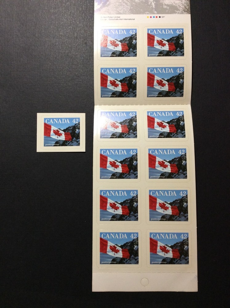 BroadviewStamps Canada #1388 single & #1388a BK141 VF