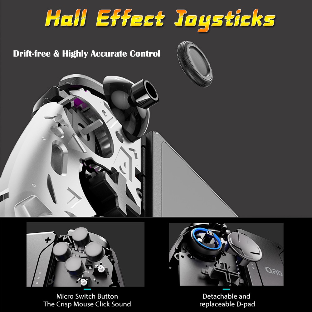 Wireless Joypad Gaming Controller for Nintendo Switch OLED Lite IOS PC Mobile