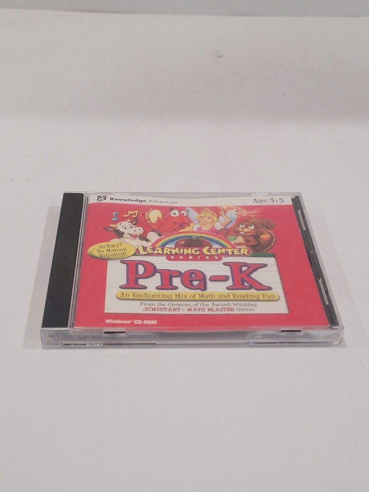 Learning Center Series: Pre-K PC CD-ROM - Ages 3-5, Learning, Reading, Math