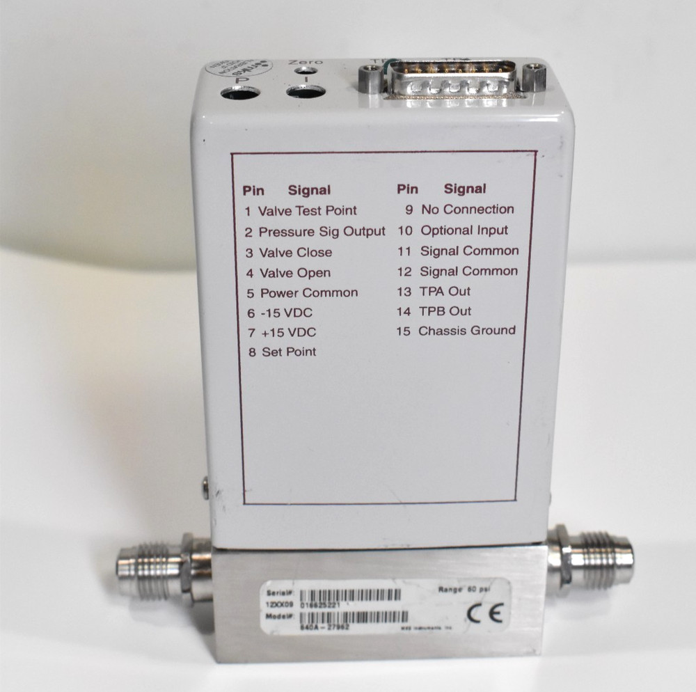 MKS 640A-27962 Mass Flow Controller Type 640