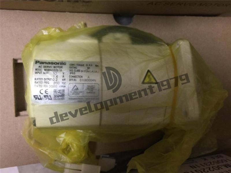 One Panasonic Servo Motors MSMA021A1B New