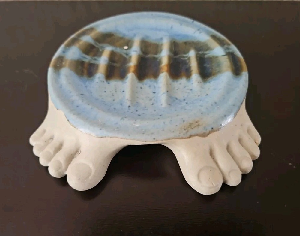 Five Bridges Soap Dish Art Pottery