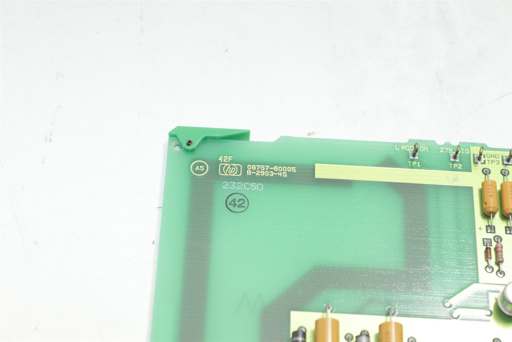 Hp Agilent 8757D Scalar Network Analyzer 08757-60005 A5 Board