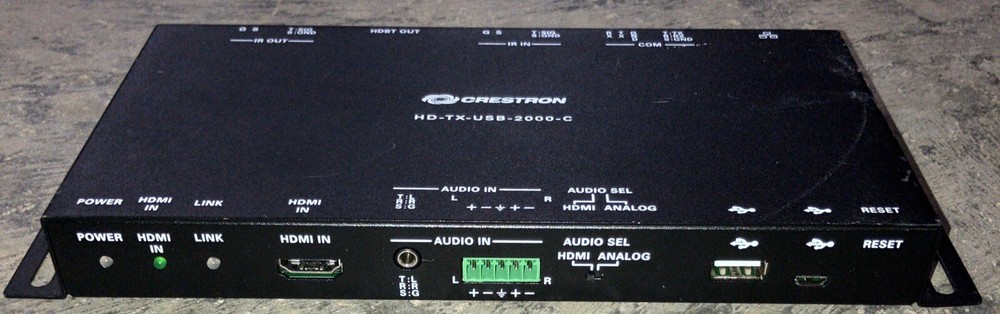 Crestron HD-TX-USB-2000-C HDMI & USB over HDBaseT Transmitter 2000 NO PSU