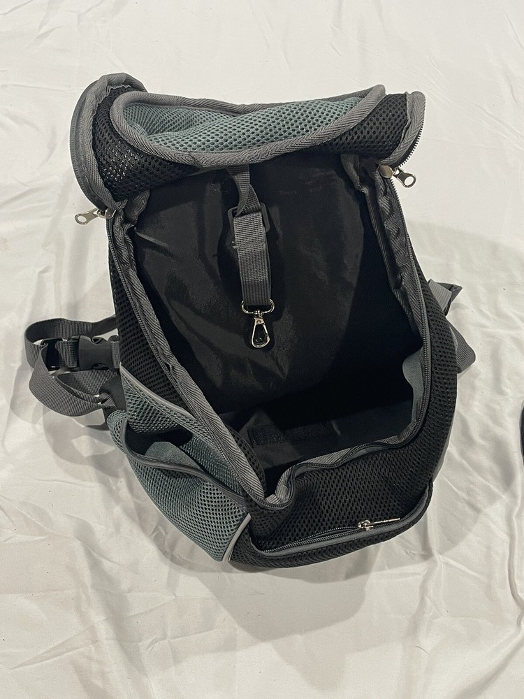 Pet Dog Carrier Backpack Adjustable Straps Front and Back Carrier small