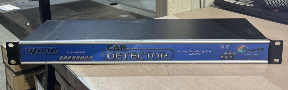 MANGO DSP VIGILANT VIDEO CAR LICENSE PLATE DETECTOR