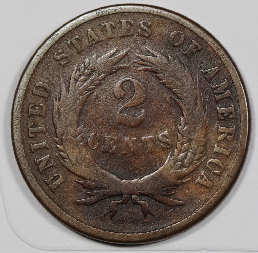 1871 2 Cent Piece. VG. 207025