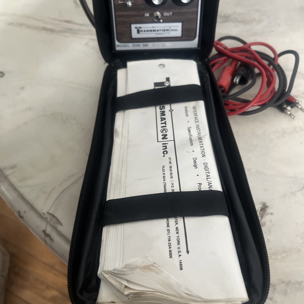 Transmation Model 1045 Digital Process Signal Calibrator Not Tested