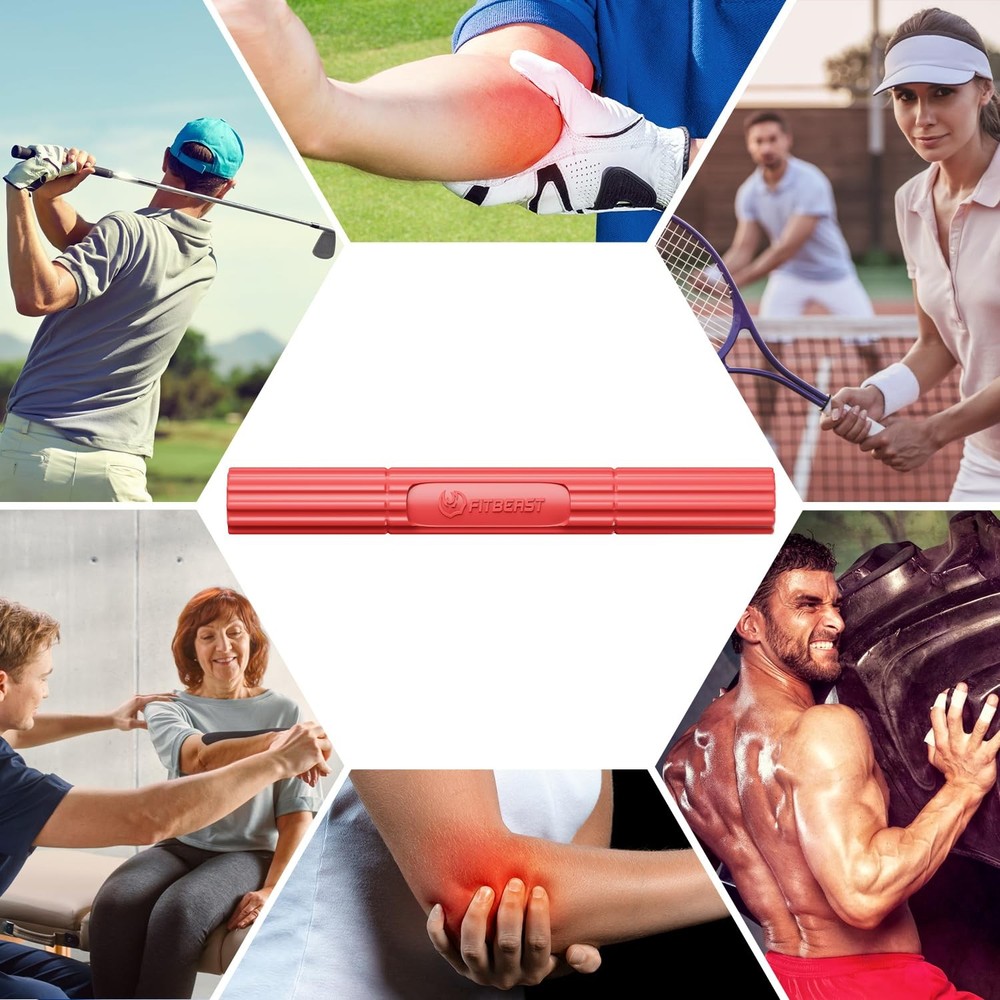 Hand Exerciser Bars for Physical Therapy - Relieves Tendonitis Pain & Improve...