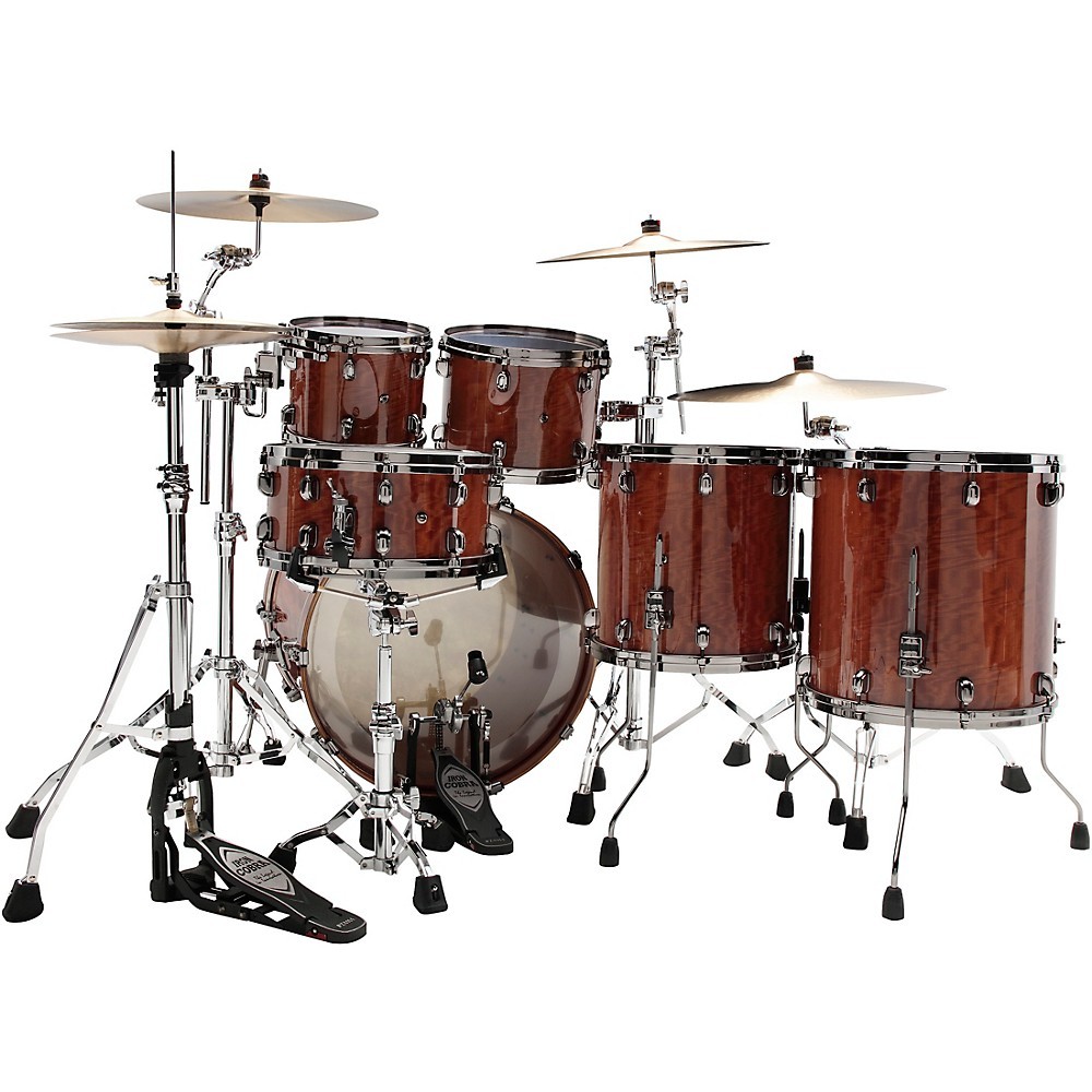 TAMA Starclassic Bubinga 5-Piece Drum Shell Pack - Gloss African Cherry