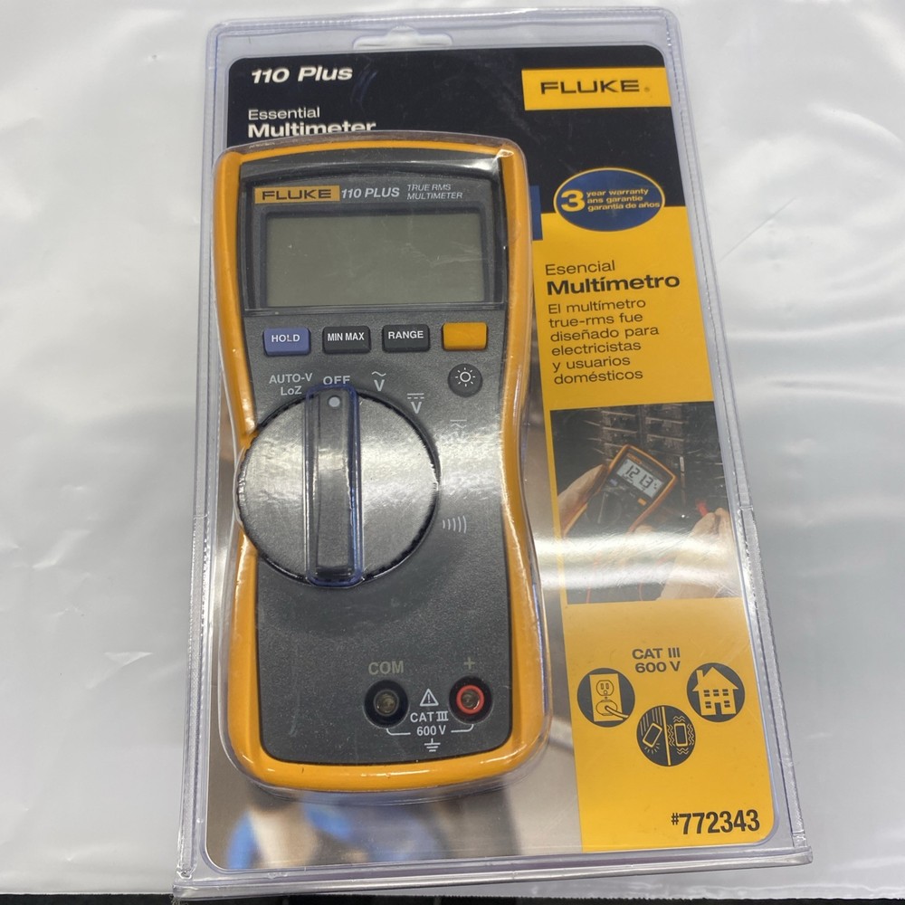 Fluke 110 Plus Essential Multimeter New