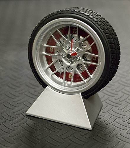 Wheel and Tire Desk Clock