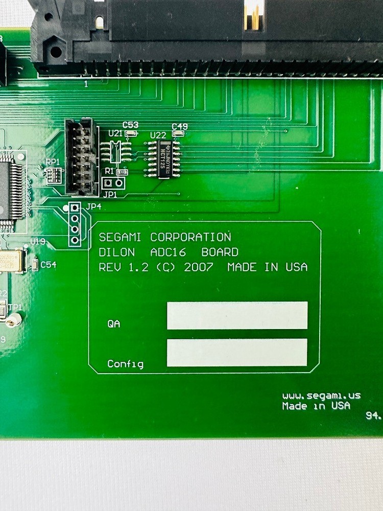 Segami Corporation Dilon ADC16 Controller Board