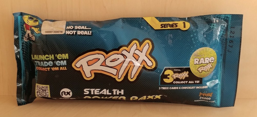 NEW Unopened Roxx Series 1 Stealth Power Pack