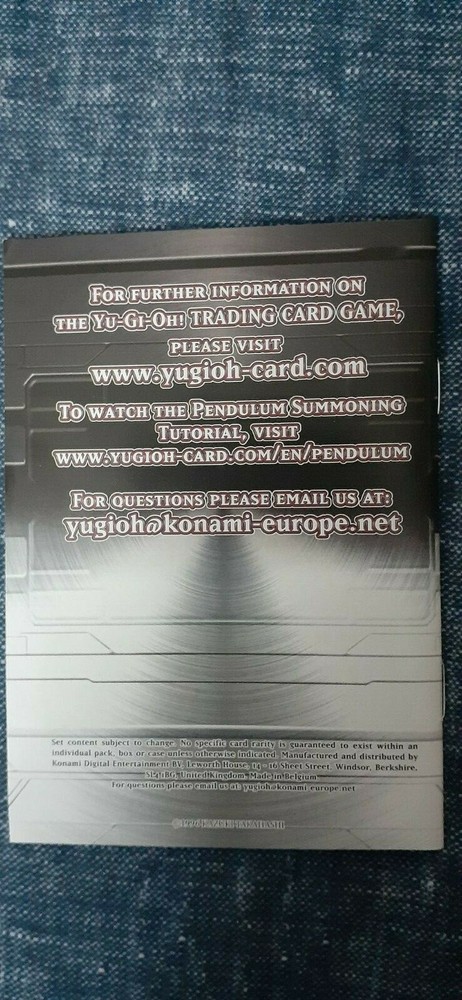 Two Player Starter Deck Yuya & Declan 1st Edition Sealed - No Box