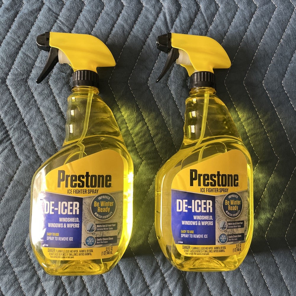 Prestone Trigger Spray Windshield De-Icer 32oz, 2 Pack