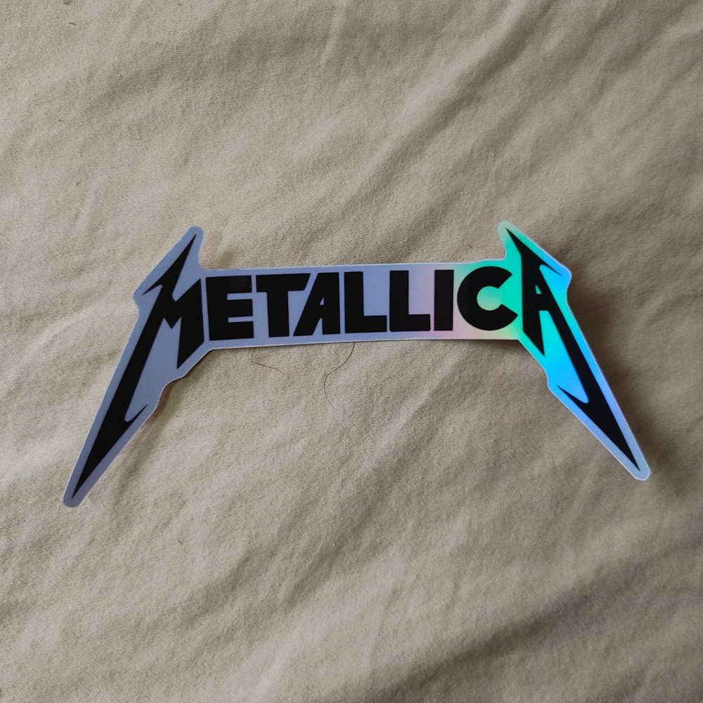 Metallica Logo Foil Sticker