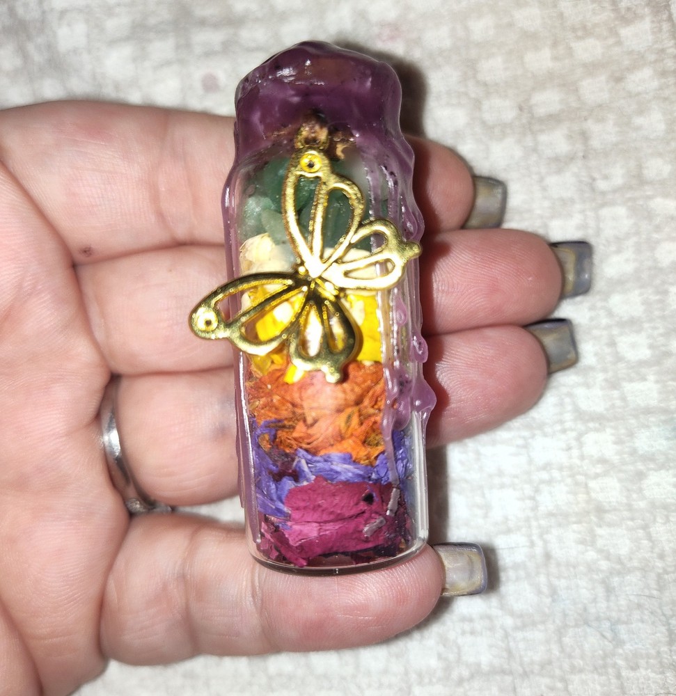 Witch Spell Jar Made With Intention For "Focus And Concentration"