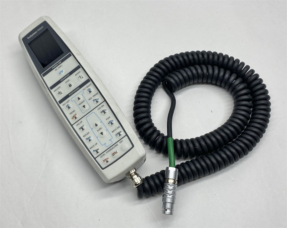 Baxter TruSystem 7000dV OR Table Cable Remote Control Hand Control