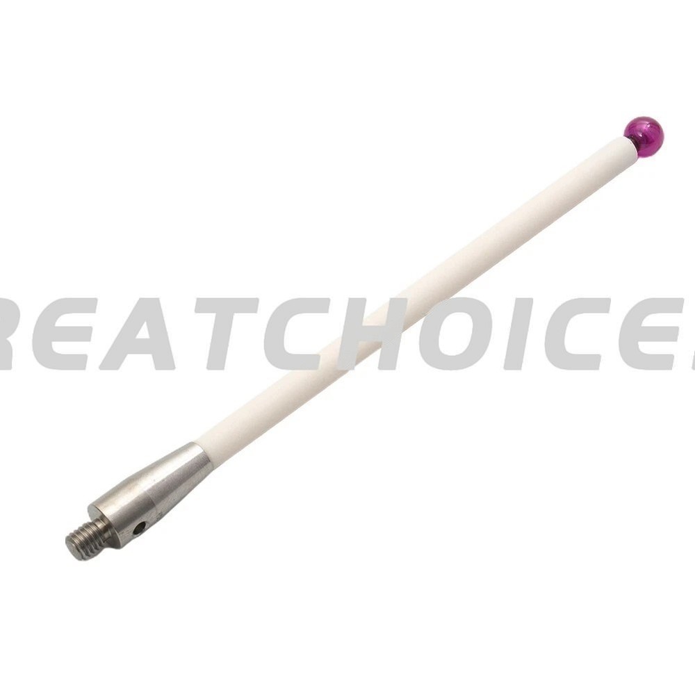 A-5000-3712 6mm Ruby Ball 100mm Ceramic Stem Renishaw CMM Probe Stylus 2PC
