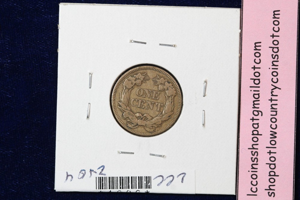 1858 Flying Eagle Cent Small Letters XF 4GQG