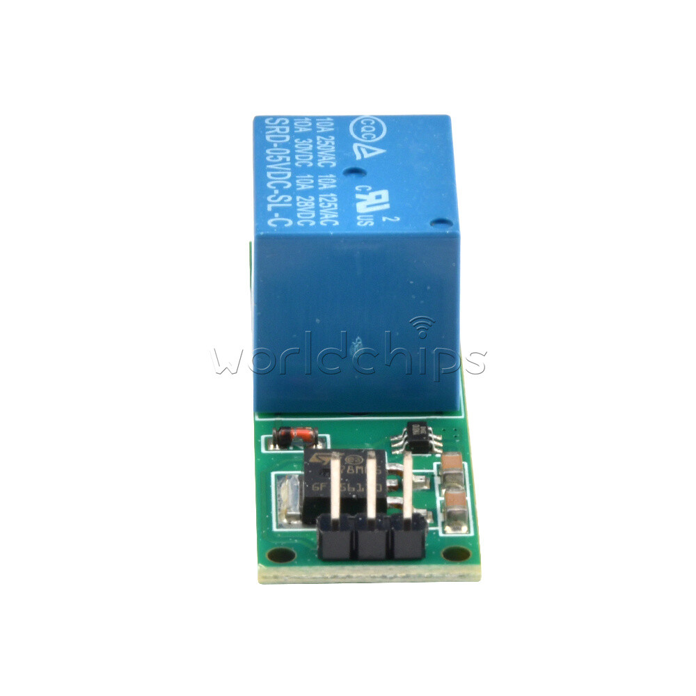 6-24V Flip-Flop Latch Relay Module Bistable Self-locking Low Pulse Trigger Board