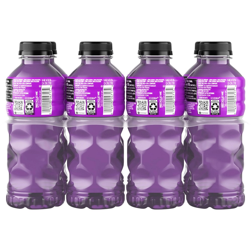 POWERADE Grape Sports Hydration Drink 20 oz 8 Pack