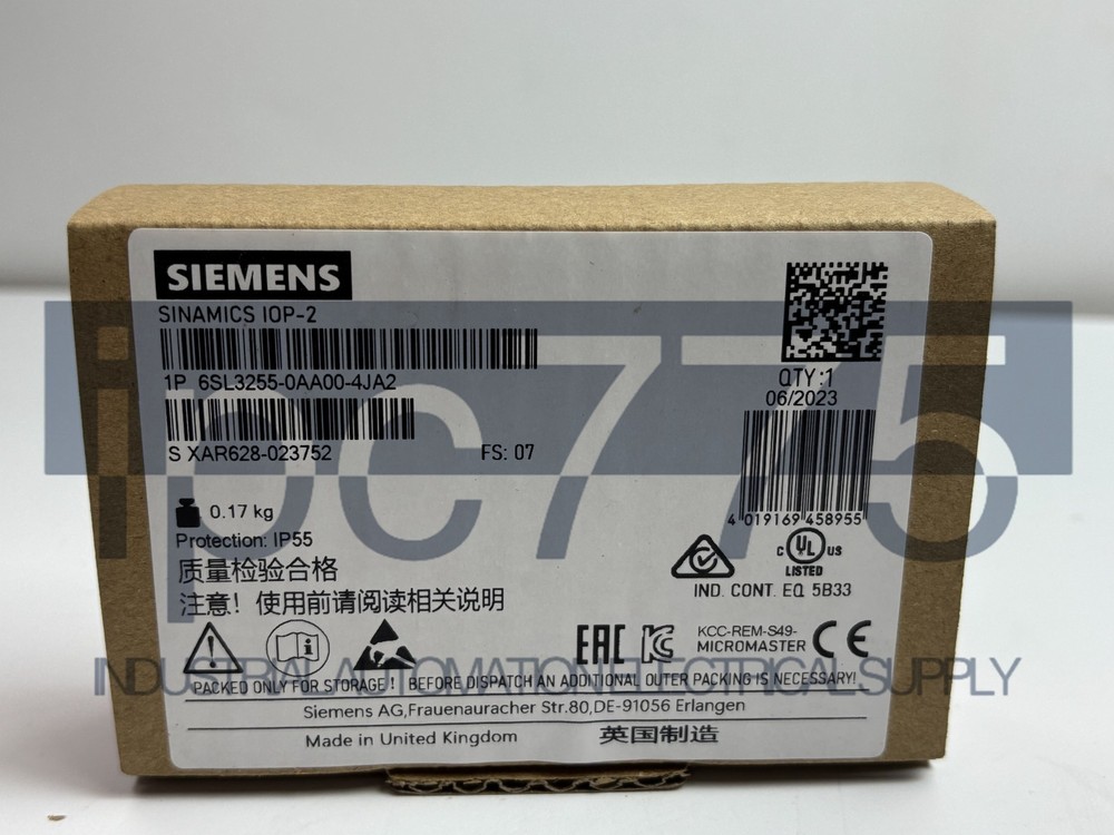 1PCS Brand New Siemens 6SL3255-0AA00-4JA2 6SL3255-0AA00-4JA2  Fast delivery