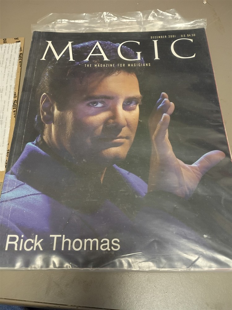Rick Thomas Magic Magazine Issue 2001 #2