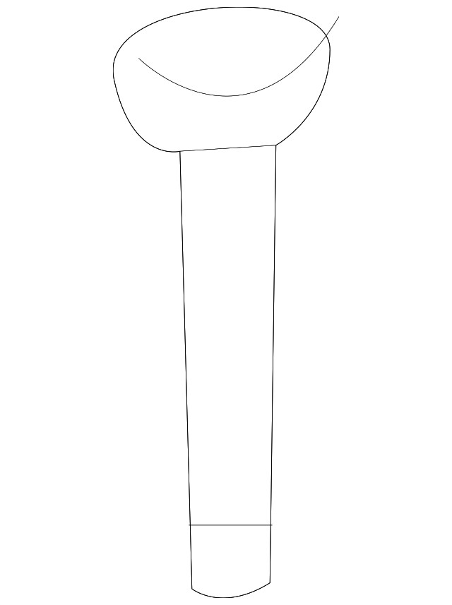 Genuine GM Headrest Guide 15883307