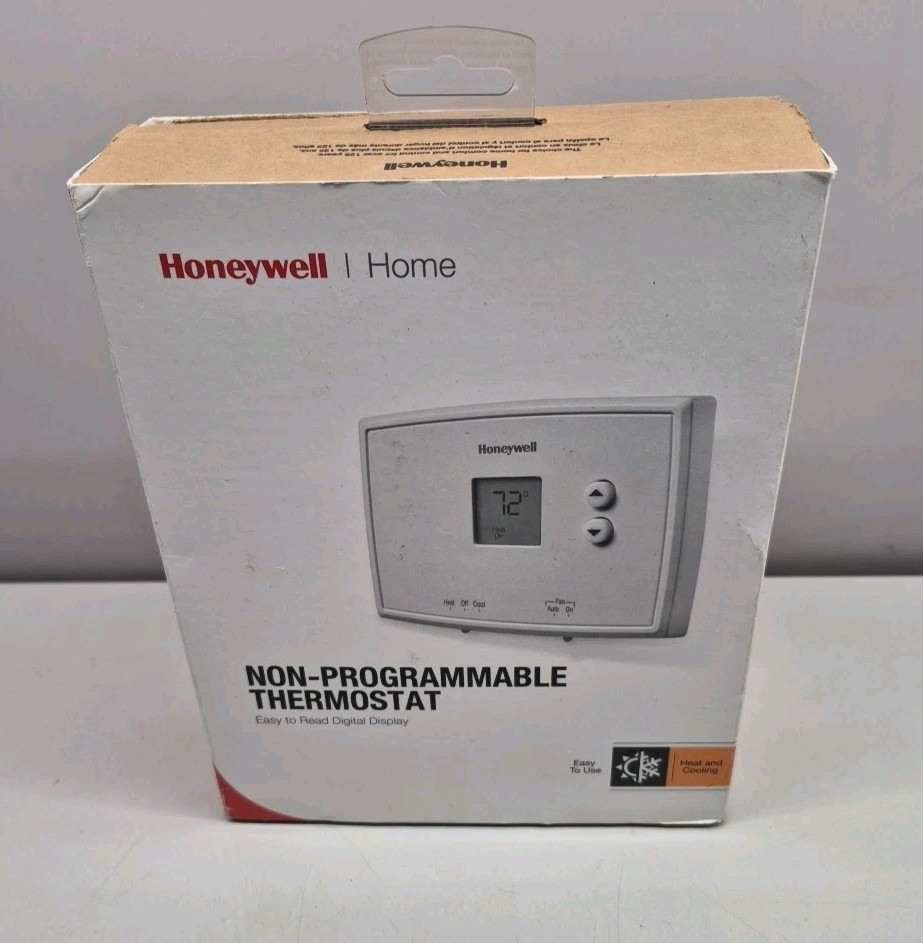 Honeywell Digital Non Programmable Thermostat RTH111 With Manual