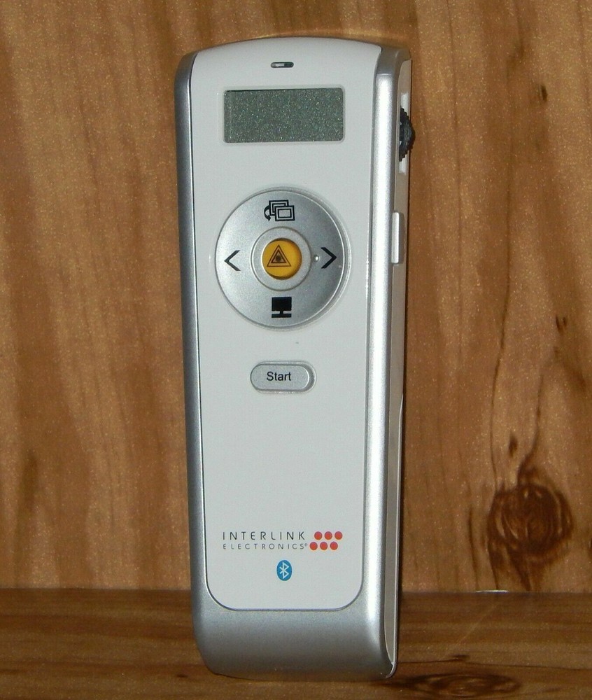 Bluetooth Stopwatch Presentation Remote for Mac VP4571 Laser Pointer
