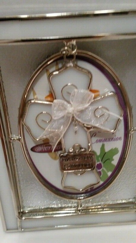 Sherman My First Holy Communion Glass Fold Out Frame