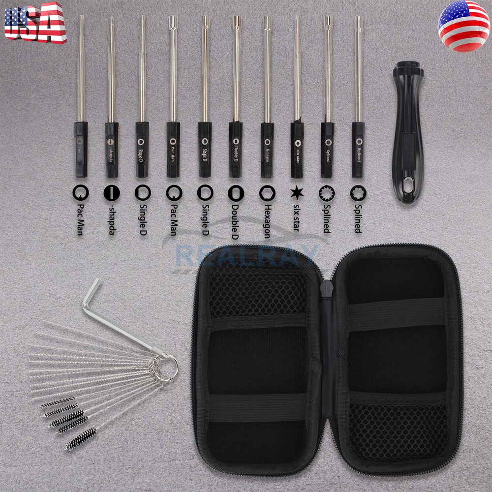 Pac Man Double Single D Hexagon Screwdriver 2 Cycle Carburetor Adjustment Tool