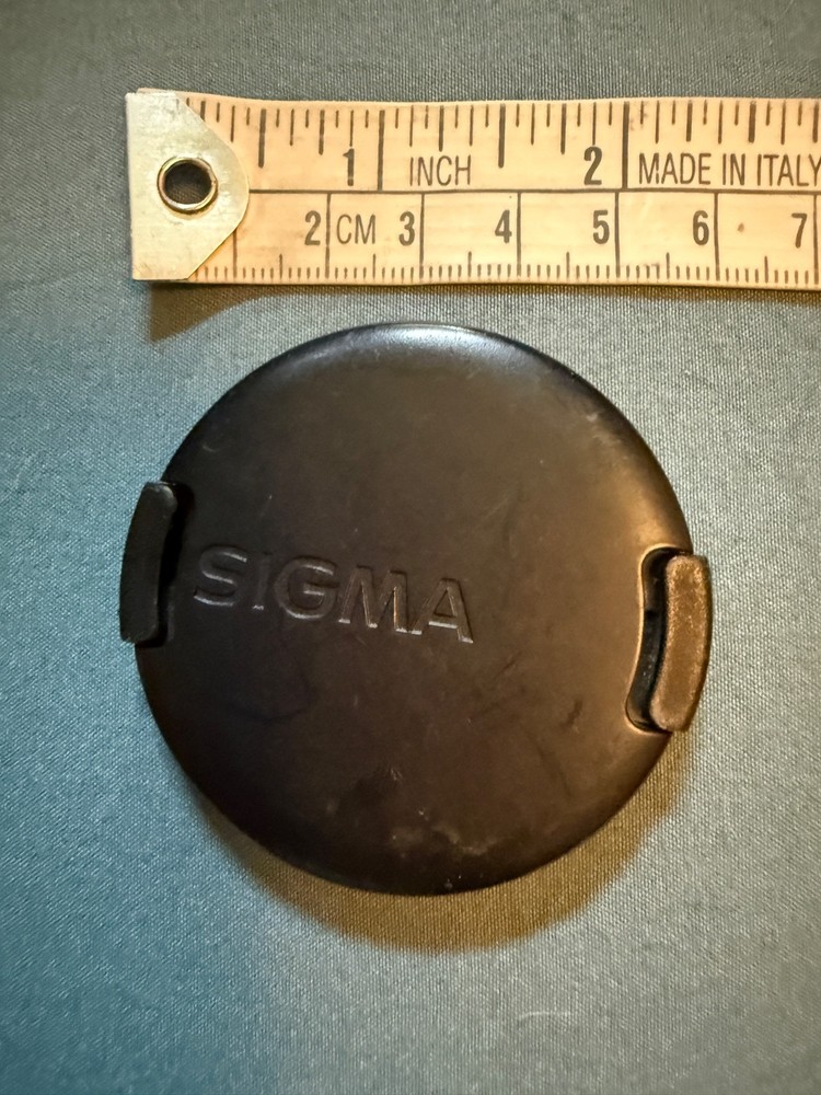 Sigma 52mm Front Lens Cap Snap On