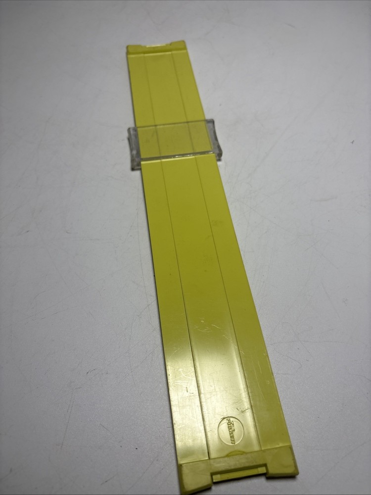 Vintage Pickett Microline 120 Yellow Slide Rule Engineering Math Tool No Case